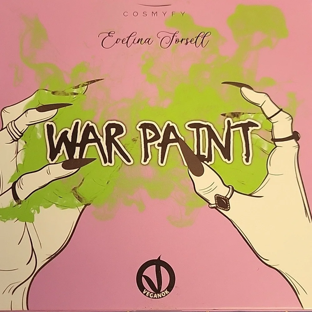 Cosmyfy Evelina Forestt WAR PAINT Eyeshadow Palette New